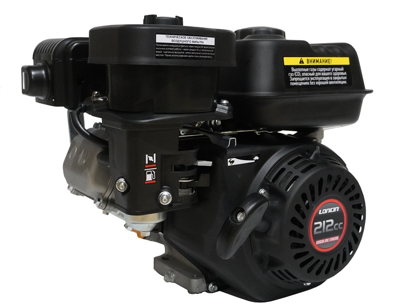 Двигатель Loncin G210FA (R type) D19